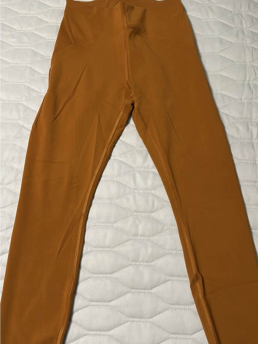 lululemon athletica Rust/Caramel High-Rise Leggings